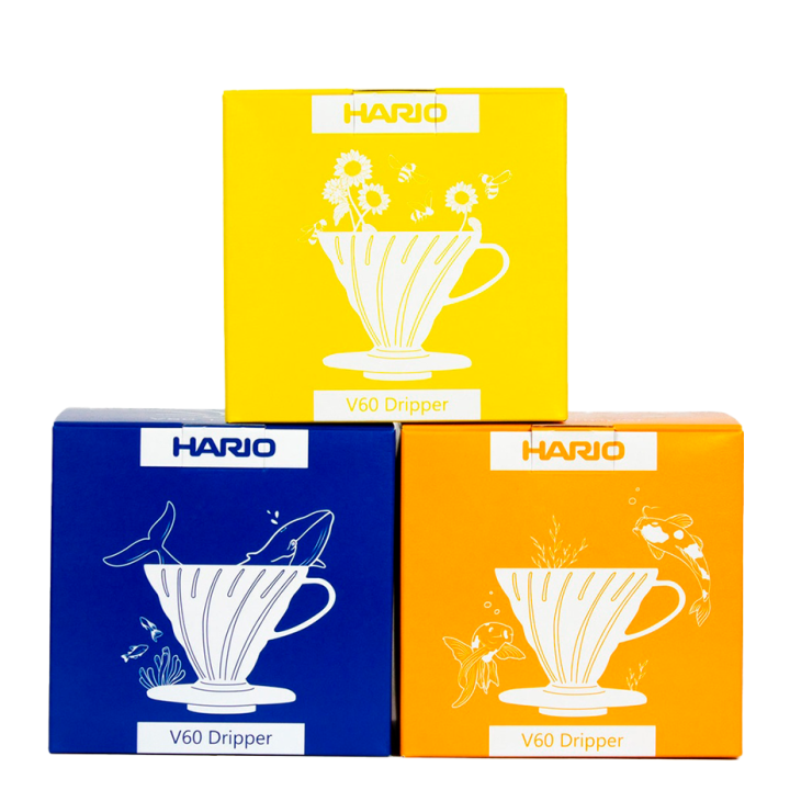 Hario V60 Dripper Orange 2 Kop. Inkl. Filtre Hario V60 Dripper Orange 2 Kop. Inkl. Filtre
