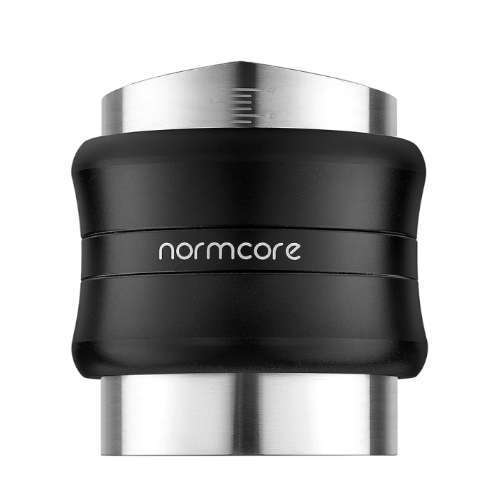 Normcore 2 i 1 Tamper & Leveling Tool 58 mm Sort