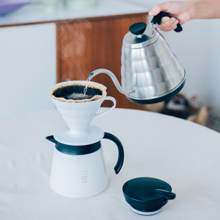 Hario V60 Dripper Hvid Plast 2 Kop.