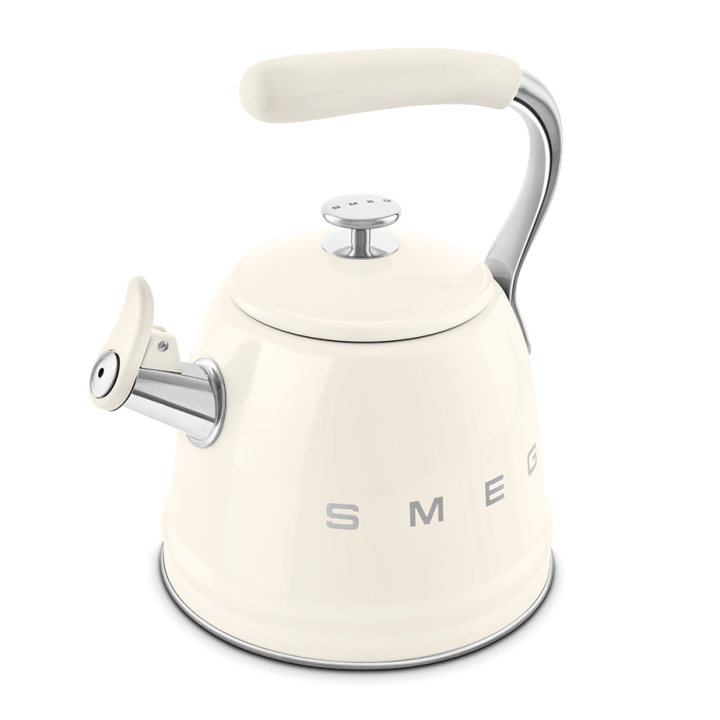 Smeg WKF01CR Fløjtekedel 2,3 L Creme Smeg WKF01CR Fløjtekedel 2,3 L Creme