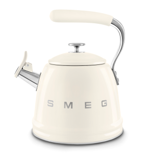 Smeg WKF01CR Fløjtekedel 2,3 L Creme Smeg WKF01CR Fløjtekedel 2,3 L Creme