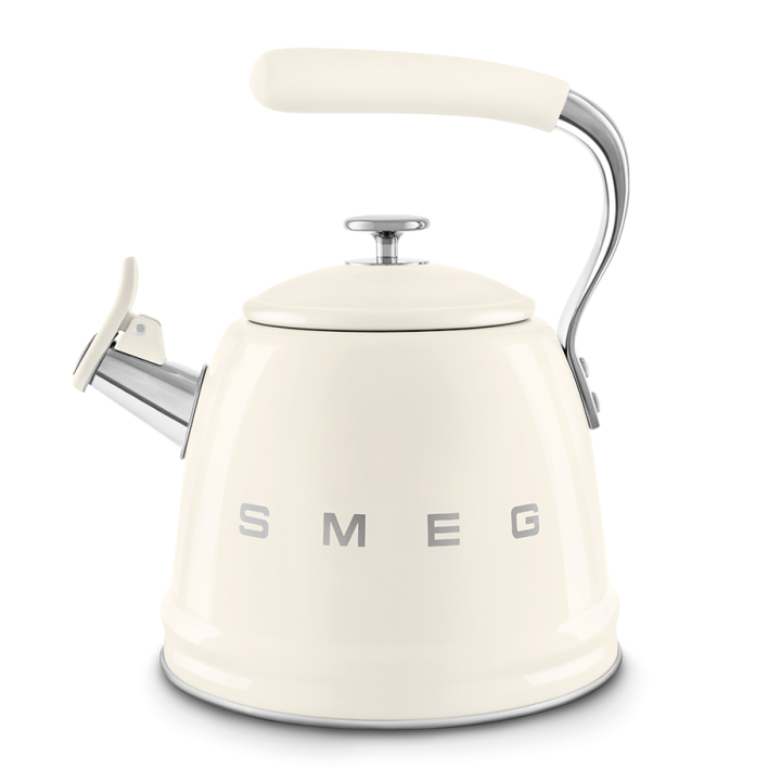 Smeg WKF01CR Fløjtekedel 2,3 L Creme Smeg WKF01CR Fløjtekedel 2,3 L Creme