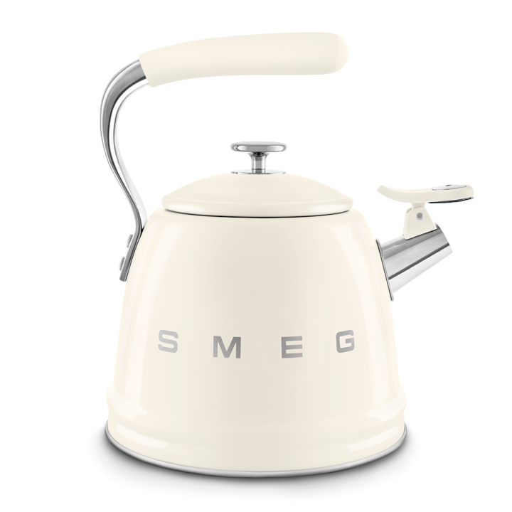 Smeg WKF01CR Fløjtekedel 2,3 L Creme Smeg WKF01CR Fløjtekedel 2,3 L Creme