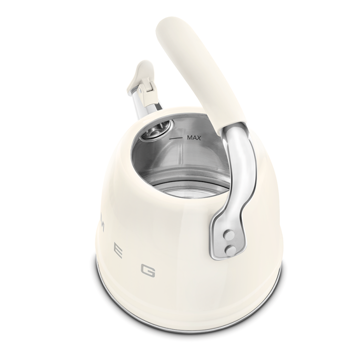 Smeg WKF01CR Fløjtekedel 2,3 L Creme Smeg WKF01CR Fløjtekedel 2,3 L Creme