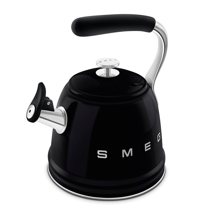 Smeg WKF01CR Fløjtekedel 2,3 L Sort Smeg WKF01CR Fløjtekedel 2,3 L Sort