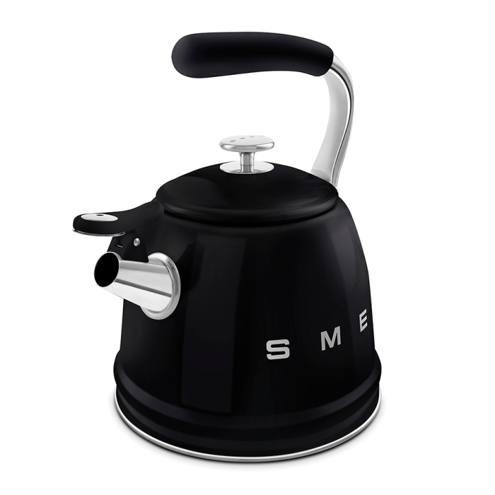 Smeg WKF01CR Fløjtekedel 2,3 L Sort Smeg WKF01CR Fløjtekedel 2,3 L Sort