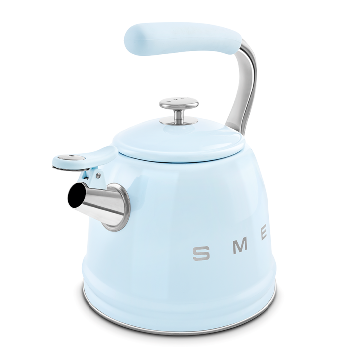 Smeg WKF01PB Fløjtekedel 2,3 L Pastelblå Smeg WKF01PB Fløjtekedel 2,3 L Pastelblå