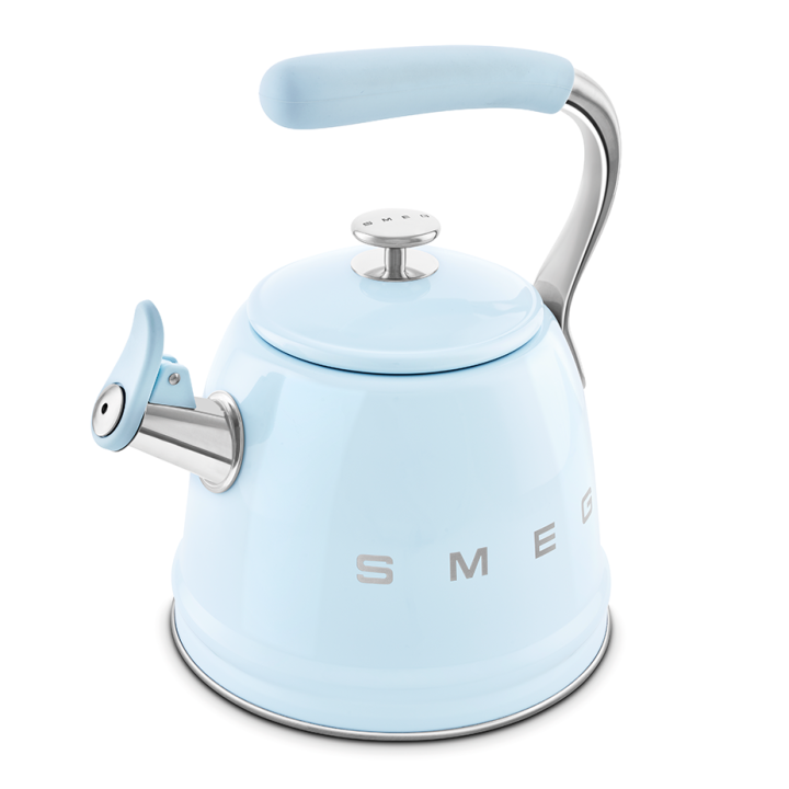 Smeg WKF01PB Fløjtekedel 2,3 L Pastelblå Smeg WKF01PB Fløjtekedel 2,3 L Pastelblå