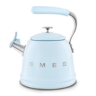 Smeg WKF01PB Fløjtekedel 2,3 L Pastelblå Smeg WKF01PB Fløjtekedel 2,3 L Pastelblå