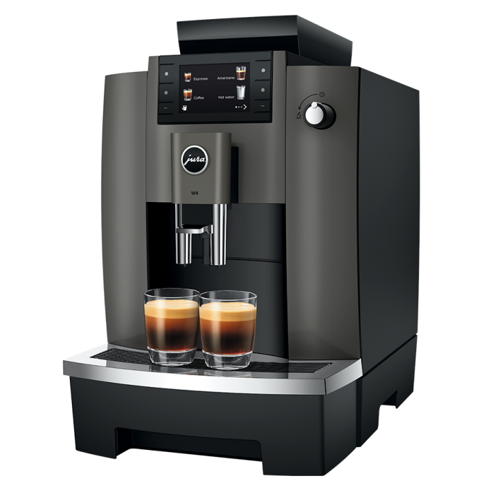 Jura W4 (EA) Dark Inox Espressomaskine Inkl. Startpakke Jura W4 (EA) Dark Inox Espressomaskine Inkl. Startpakke