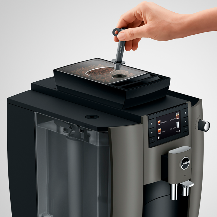 Jura W4 (EA) Dark Inox Espressomaskine Inkl. Startpakke Jura W4 (EA) Dark Inox Espressomaskine Inkl. Startpakke