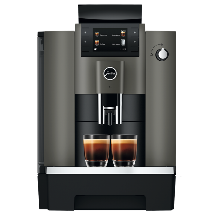 Jura W4 (EA) Dark Inox Espressomaskine Inkl. Startpakke Jura W4 (EA) Dark Inox Espressomaskine Inkl. Startpakke