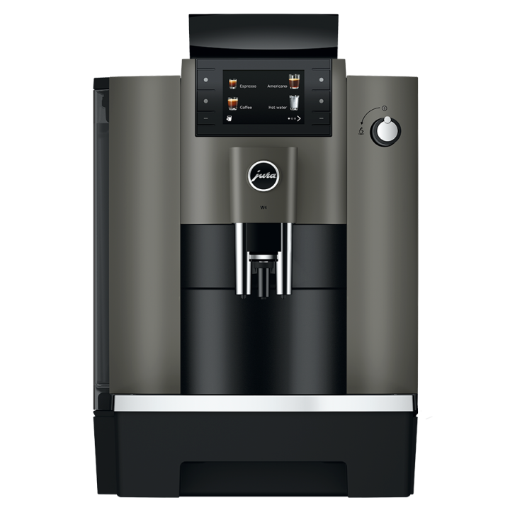Jura W4 (EA) Dark Inox Espressomaskine Inkl. Startpakke Jura W4 (EA) Dark Inox Espressomaskine Inkl. Startpakke