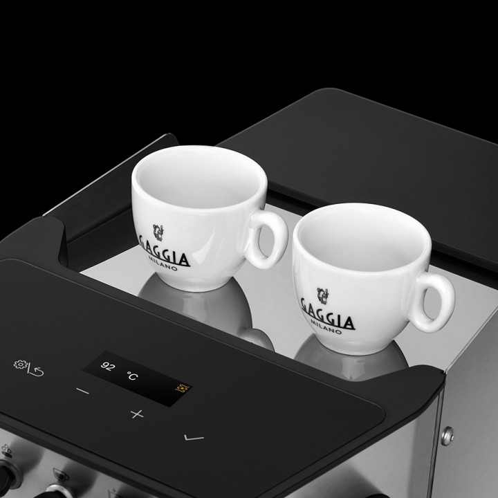 Gaggia Classic GT Stål Espressomaskine Inkl. Gaggia MDF 55 Chrome Espressokværn & House of Barista Knockbox
