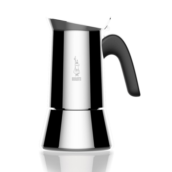 Bialetti New Venus 6 Kop. Espressokande Stål Inkl. 2x250g Bialetti Malet Kaffe