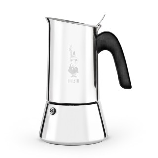 Bialetti New Venus 6 Kop. Espressokande Stål Inkl. 2x250g Bialetti Malet Kaffe