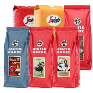 Favorit Mixpakke 6kg Hele kaffebønner