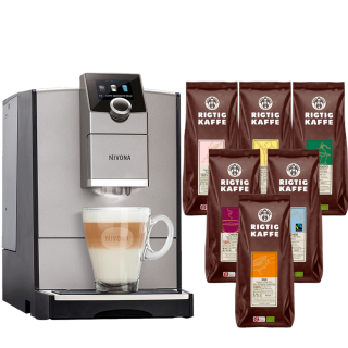 Nivona NICR 795 Titan Espressomaskine Inkl. 8x400g Rigtig Kaffe Organic