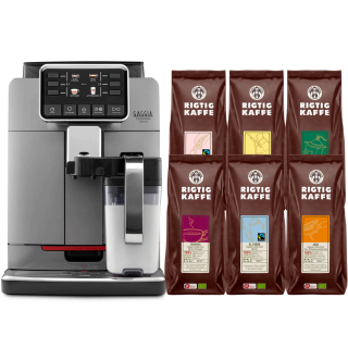 Gaggia Cadorna Prestige Espressomaskine Inkl. 8x400g Rigtig Kaffe Organic