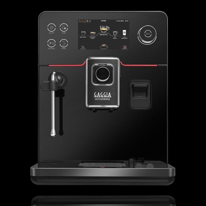 Gaggia Accademia Espressomaskine Inkl. Mælkekande 0,5L & 5x400g Rigtig Kaffe Organic Brun Serie