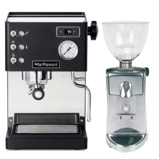 La Pavoni Casa Bar PID Sort LPMCBN02EU Espressomaskine