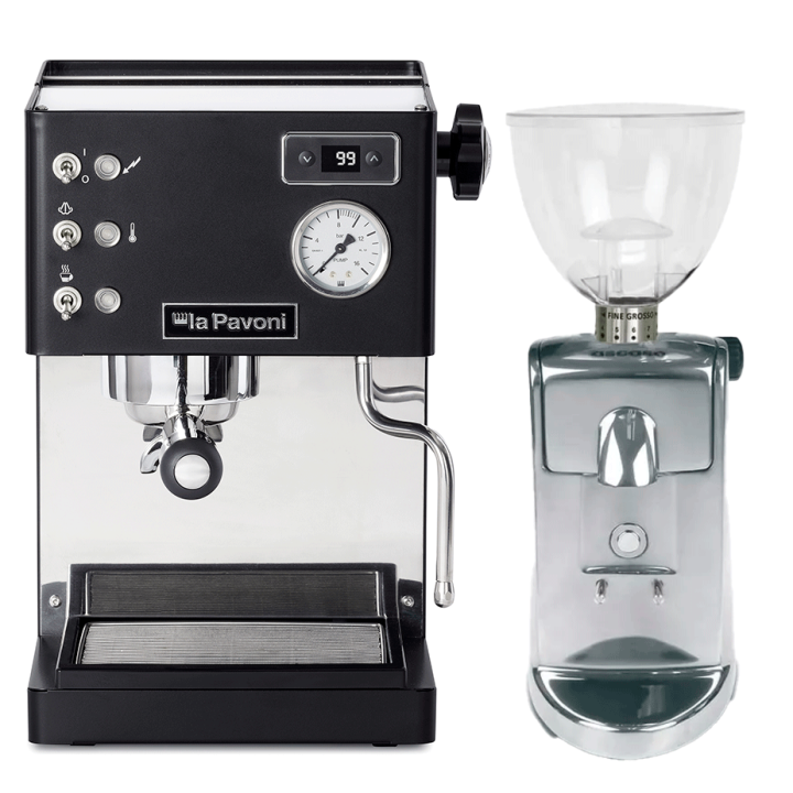 La Pavoni Casa Bar PID Sort LPMCBN02EU Espressomaskine