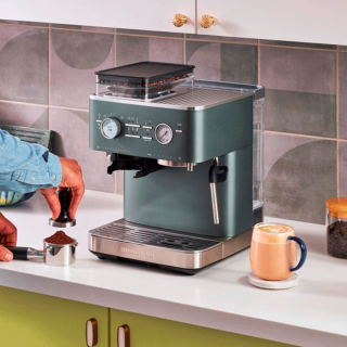 KitchenAid Semiautomatisk Espressomaskine Inkl. Kværn Juniper KitchenAid Semiautomatisk Espressomaskine Inkl. Kværn Juniper