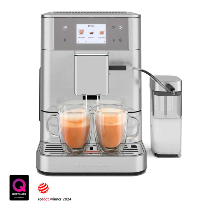 KitchenAid KF7 Espressomaskine Rustfri Stål