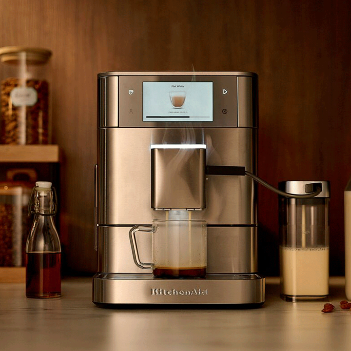 KitchenAid KF8 Espressomaskine Rustfri stål