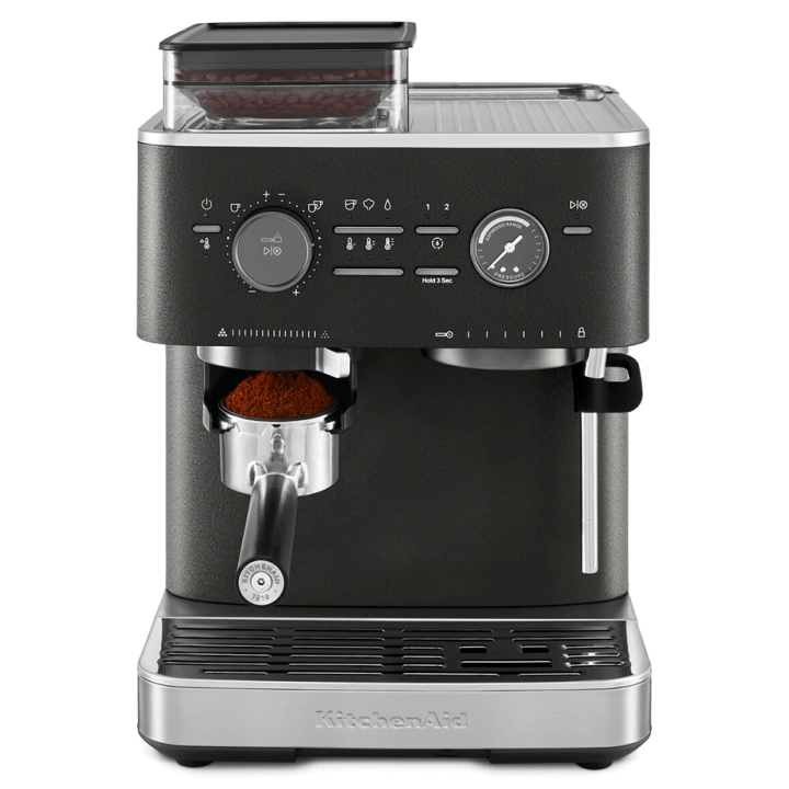 KitchenAid Semiautomatisk Espressomaskine Inkl. Kværn Cast Iron Black