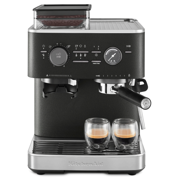 KitchenAid Semiautomatisk Espressomaskine Inkl. Kværn Cast Iron Black