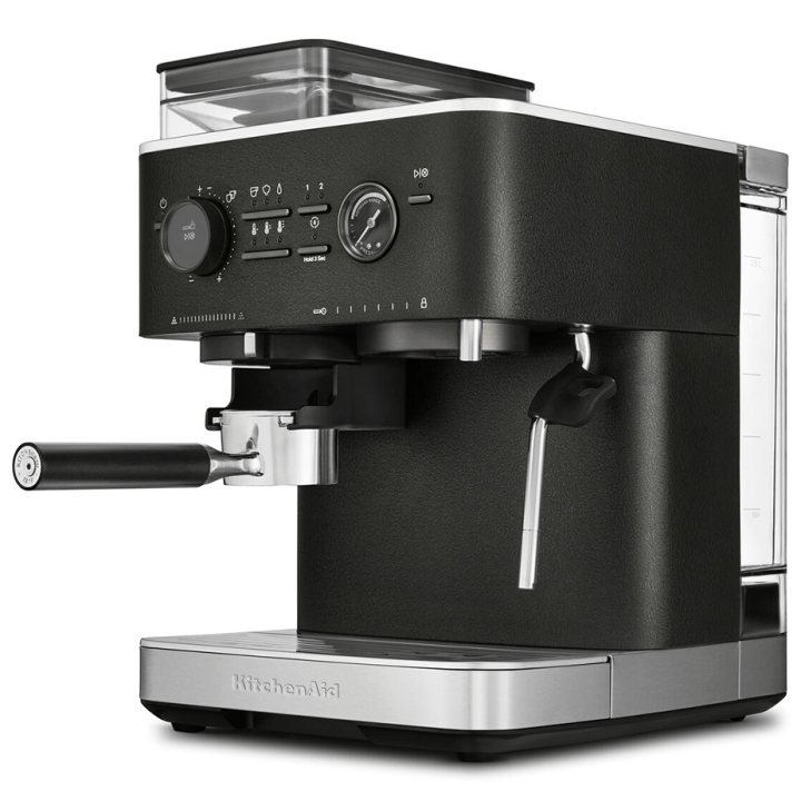 KitchenAid Semiautomatisk Espressomaskine Inkl. Kværn Cast Iron Black