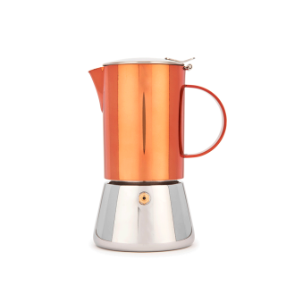 La Cafetière 4 Kop. Espressokande Kobber La Cafetière 4 Kop. Espressokande Kobber
