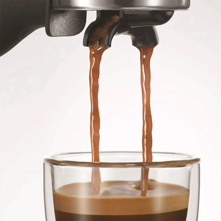 Dualit 3 in 1 Espressomaskine Inkl. Kaffemølle & Mælkekande Dualit 3 in 1 Espressomaskine Inkl. Kaffemølle & Mælkekande