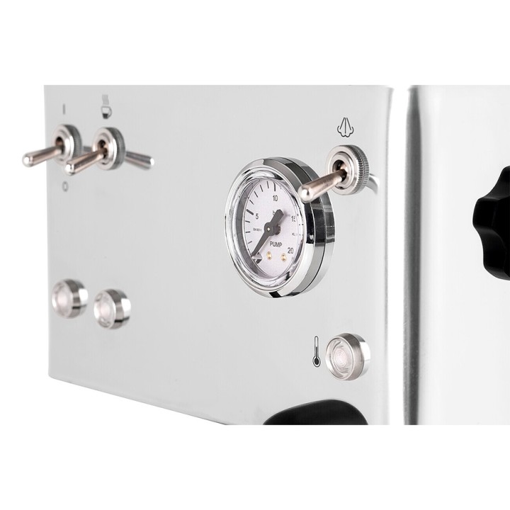 La Pavoni New Casa Bar Stål LPMCBS01EU Espressomaskine Inkl. Ascaso i-Mini I2 Espressokværn & House of Barista Baristaudstyr