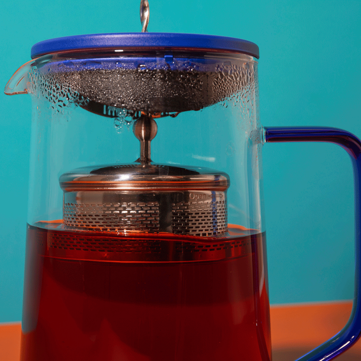 La Cafetière Gyro Spinfuser 1,25 L Tebrygger Blå/Glas La Cafetière Gyro Spinfuser 1,25 L Tebrygger Blå/Glas