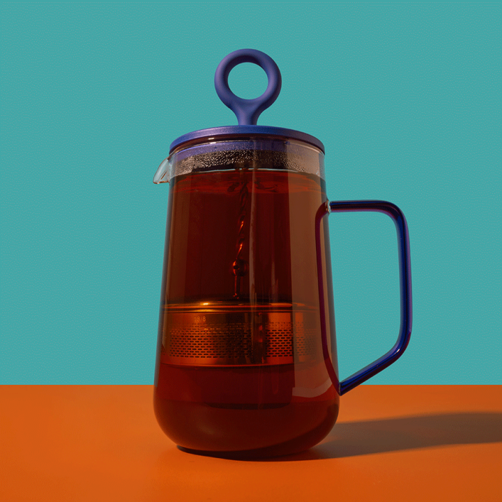La Cafetière Gyro Spinfuser 1,25 L Tebrygger Blå/Glas La Cafetière Gyro Spinfuser 1,25 L Tebrygger Blå/Glas