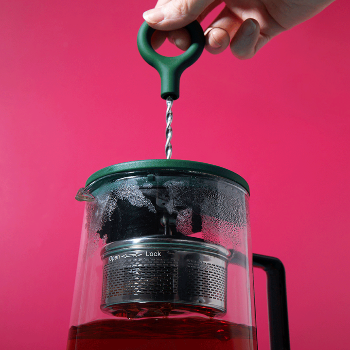 La Cafetière Gyro Spinfuser 1,25 L Tebrygger Grøn/Glas La Cafetière Gyro Spinfuser 1,25 L Tebrygger Grøn/Glas