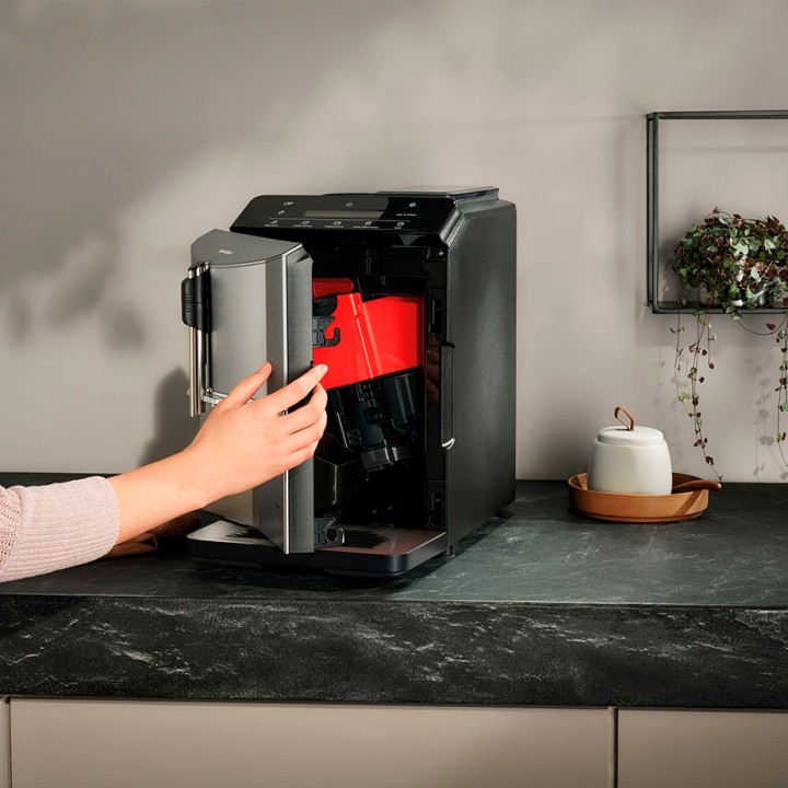 Siemens TF305E04 EQ300 Espressomaskine Inkl. Plejepakke Espresso Care & 1,5kg Rigtig Kaffe Hele Kaffebønner