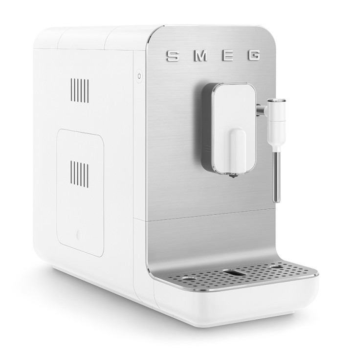 Smeg BCC12WHMEU Espressomaskine Hvid Inkl. 1,8kg Rigtig Kaffe Mixpakke Hele Kaffebønner Smeg BCC12WHMEU Espressomaskine Hvid Inkl. 1,8kg Rigtig Kaffe Mixpakke Hele Kaffebønner