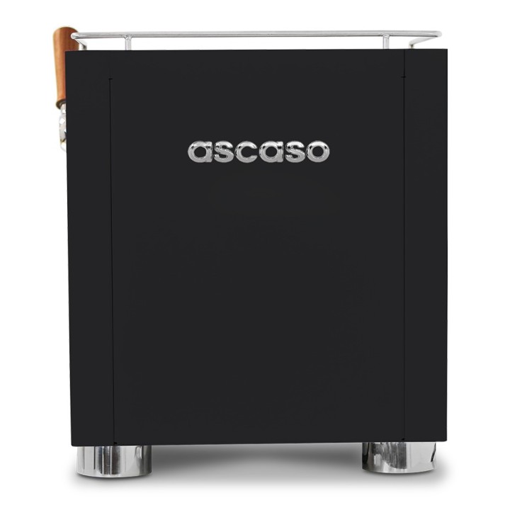 Ascaso Baby T Plus Sort Espressomaskine Inkl. Eureka Mignon Libra 65 Espressokværn, Baristaudstyr, Vandfilterkande & 1kg Kaffe