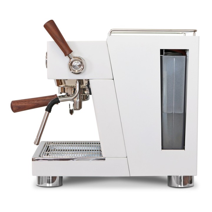 Ascaso Baby T Plus Hvid Espressomaskine Inkl. Eureka Mignon Libra 65 Espressokværn, Baristaudstyr, Vandfilterkande & 1kg Kaffe