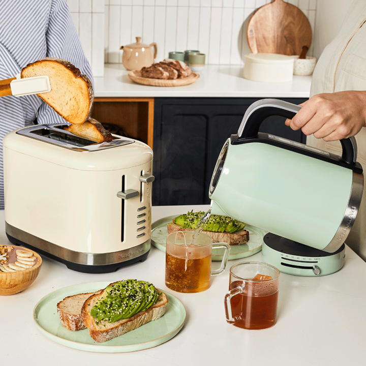 KitchenAid 5KMT2109EAC Brødrister 2 Skiver Creme KitchenAid 5KMT2109EAC Brødrister 2 Skiver Creme