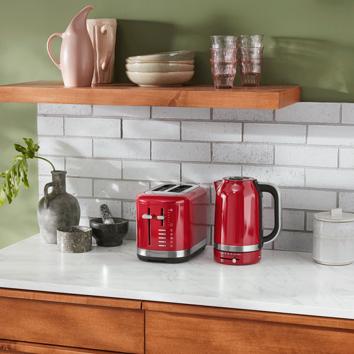 KitchenAid 5KMT2109EER Brødrister 2 Skiver Rød KitchenAid 5KMT2109EER Brødrister 2 Skiver Rød