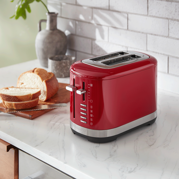 KitchenAid 5KMT2109EER Brødrister 2 Skiver Rød KitchenAid 5KMT2109EER Brødrister 2 Skiver Rød