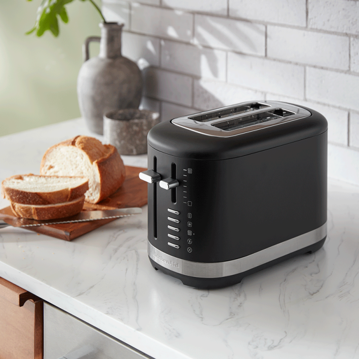 KitchenAid 5KMT2109EBM Brødrister 2 Skiver Mat Sort KitchenAid 5KMT2109EBM Brødrister 2 Skiver Mat Sort