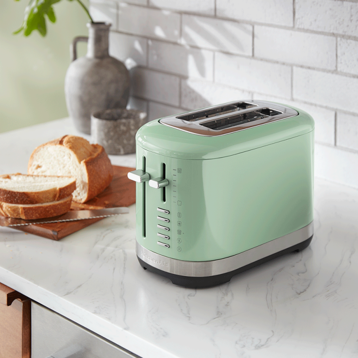 KitchenAid 5KMT2109EPT Brødrister 2 Skiver Pistacie Grøn KitchenAid 5KMT2109EPT Brødrister 2 Skiver Pistacie Grøn