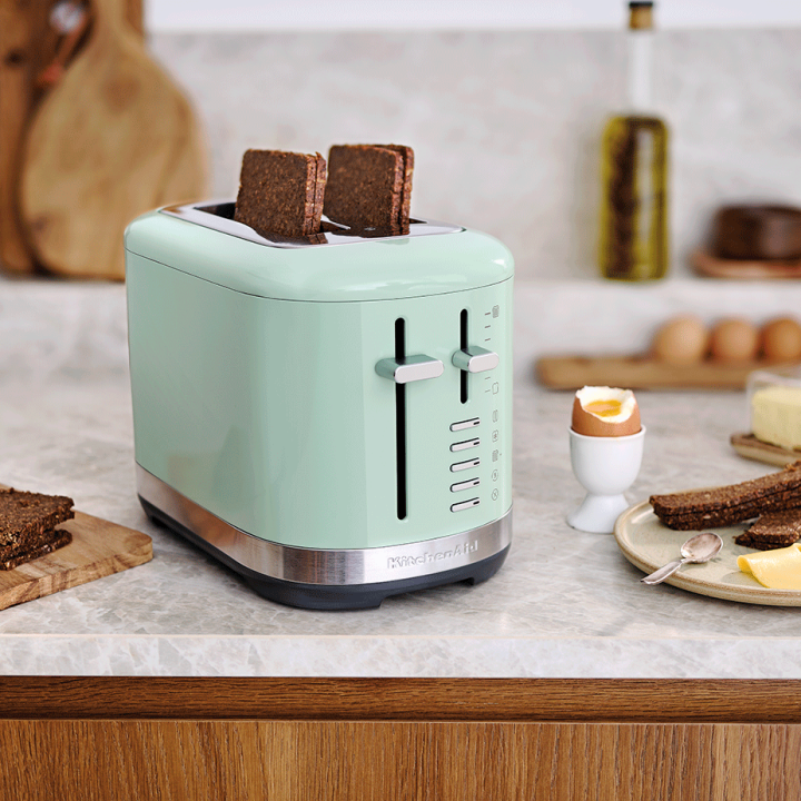 KitchenAid 5KMT2109EPT Brødrister 2 Skiver Pistacie Grøn KitchenAid 5KMT2109EPT Brødrister 2 Skiver Pistacie Grøn