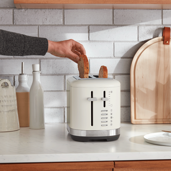 KitchenAid 5KMT2109EPL Brødrister 2 Skiver Hvid KitchenAid 5KMT2109EPL Brødrister 2 Skiver Hvid