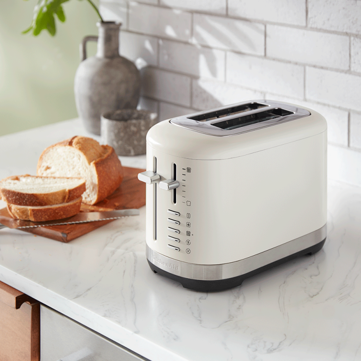 KitchenAid 5KMT2109EPL Brødrister 2 Skiver Hvid KitchenAid 5KMT2109EPL Brødrister 2 Skiver Hvid